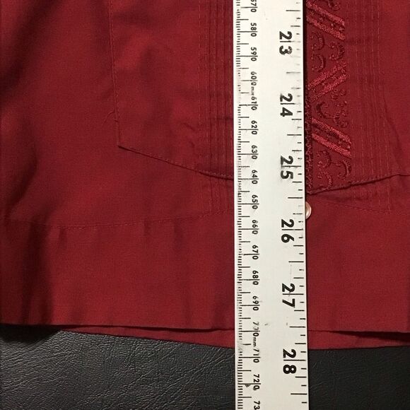 Vintage The Romani Collection Guayabera Shirt S Cuban Bowling - Picture 8 of 10